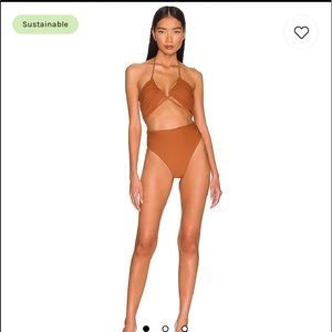 Tularosa Farrow One Piece in Mocha